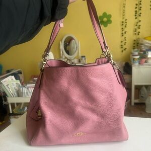 Coach edie 31 Pink Leather Women's Bag